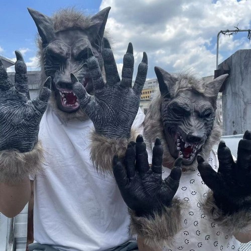 Halloween werewolf plastic - werewolf,