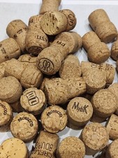 Used Classic Prosecco & Champagne Corks stoppers For Craft Hobby crafting fast