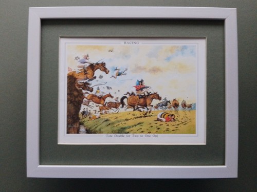 Norman thelwell horse racing - thelwell,