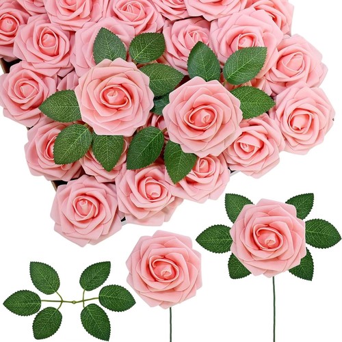 Foam artificial roses - pe,