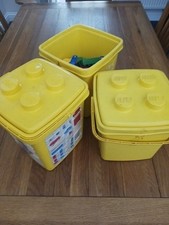 Three Buckets Of Lego Duplo