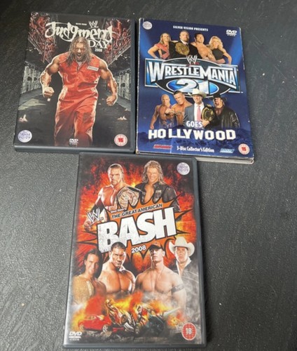 Wwe dvd bundle job - bundle, lot
