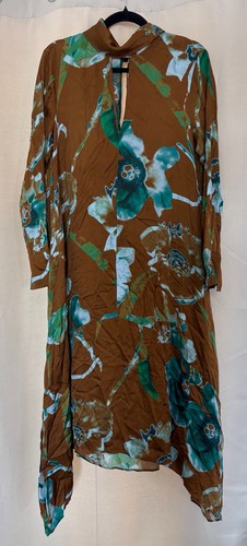 Cos floral asymmetrical midi - floral,
