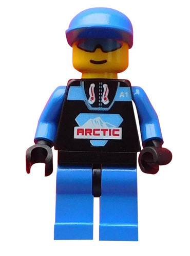 Lego artic black blue - artic,
