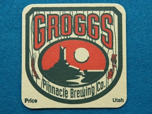 Rare beer coaster groggs - coaster,