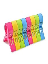Beach Towel Pegs Clips 8 Pack
