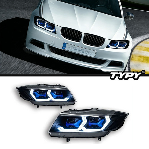 Pair led headlight for bmw - bmw, 3