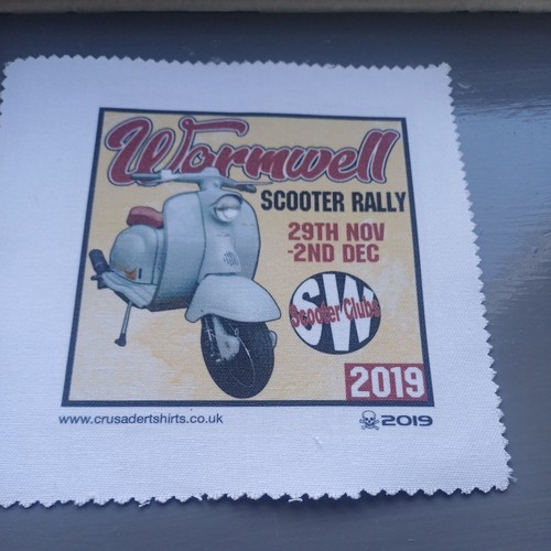 Scooter rally patch - rally, warmwell