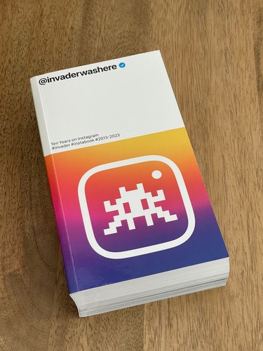 Invader invaderwashere book - invaderwashere,