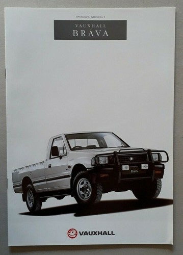 Vauxhall brava brochure 1991 - brochure,