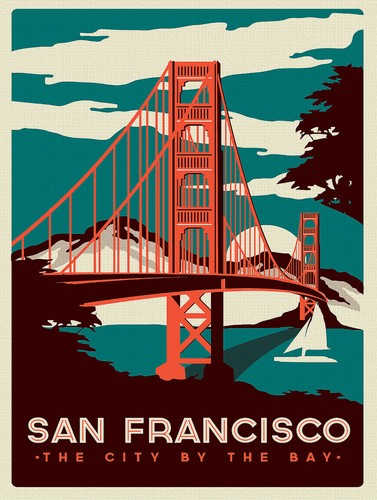 San francisco retro metal - san,