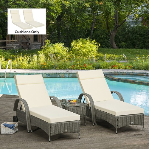 Set sun lounger cushions - of,