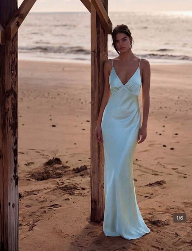 Baby blue satin - , 8