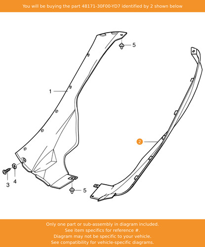 Suzuki shield leg - suzuki, side
