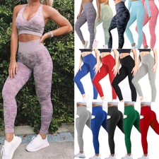 Womens Scrunch Push Up Yoga Pants Leggings Bum Butt Lift Sports Push Up Trousers