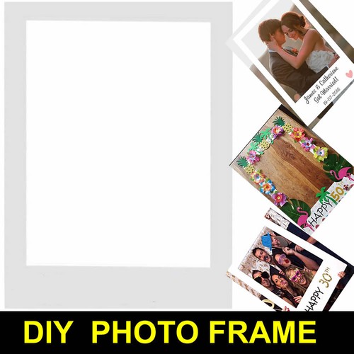 Diy photo booth - props, blank
