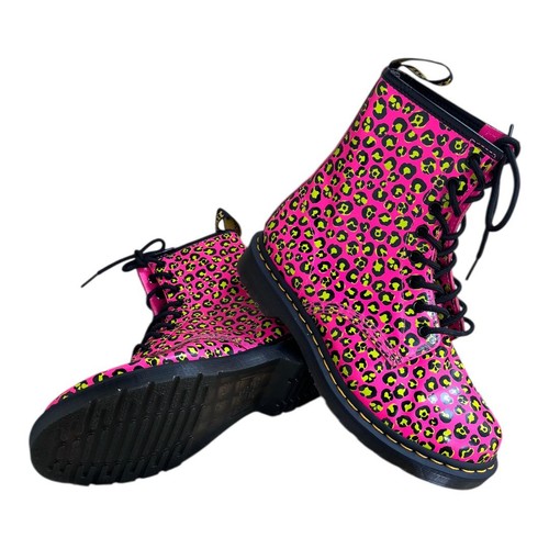 Martens 1460 leopard clash - dr,