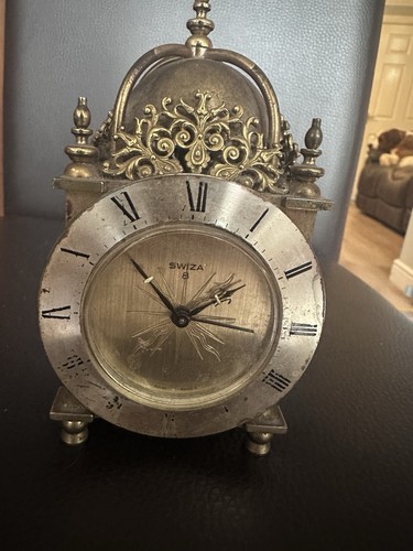 Swiza solid brass day alarm - swiza,