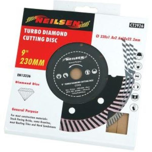 230mm turbo diamond tile - 230mm,