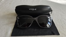 Vogue grey frame cat's eye sunglasses. VO 5426-S. With case.
