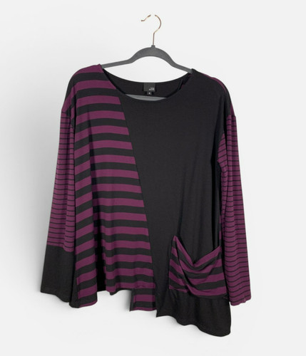 Lisa bayne purple black - lisa,
