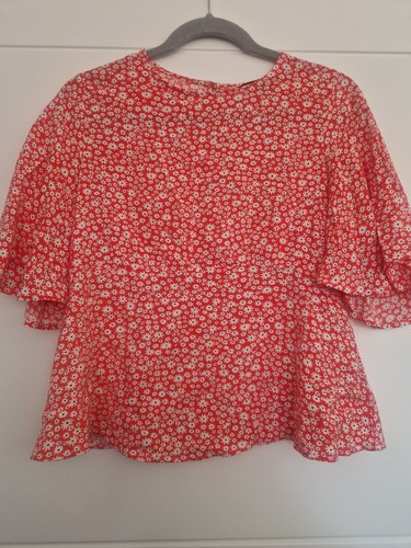 Women peacock red - peacock, floral