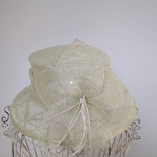 Pale Green Lime Hat Wedding