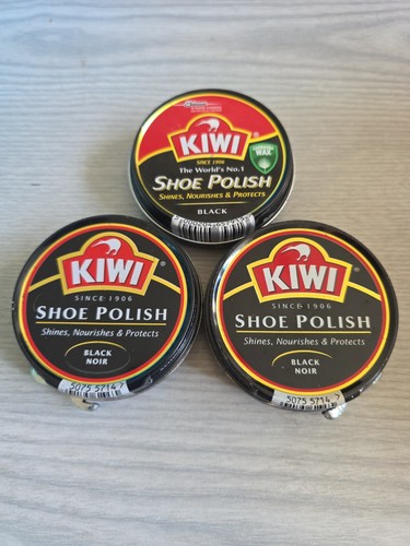 Tins kiwi black shoe - tins,