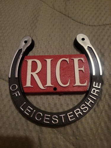 Original rice horse - rice, trailer