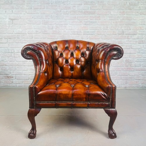 Vintage english chesterfield - vintage,