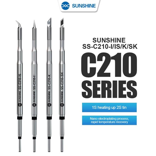 Sunshine c210 soldering tips - c210,