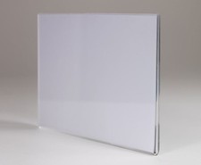 Acrylic Wall Poster Displays Menu Holder Leaflet Shop Sign Clear Acrylic Holder