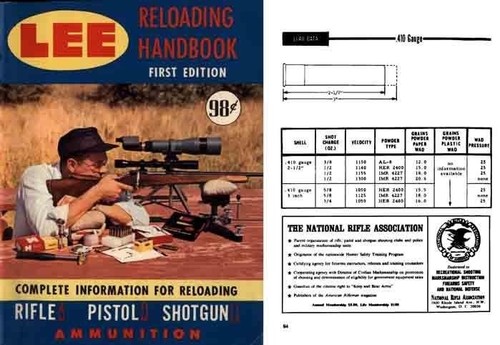Lee reloading handbook - lee, c1965