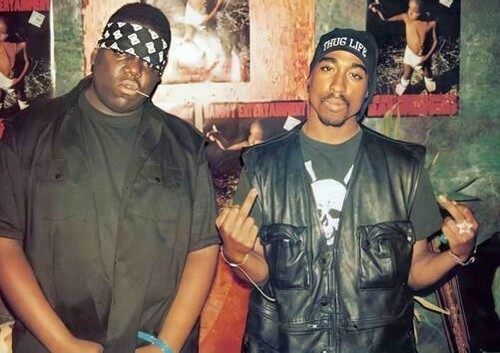 2pac biggie bb1 tupac - &, smalls