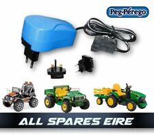 GENUINE PEG PEREGO 12 VOLT BATTERY CHARGER FITS JOHN DEERE GROUND FORCE TRACTOR