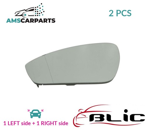 Rear view mirror glass - rear, pair