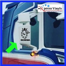 Scania mirror casing stickers