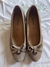 Ladies Gabor Light Brown Suede