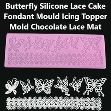 Butterfly Silicone Lace Cake
