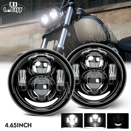 Led twin headlight - led, motorcycle