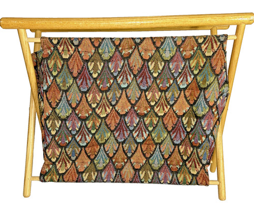 Vintage mcm tapestry folding - tapestry,