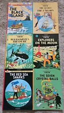 6 Books Inc The Seven Crystal Balls (The Adventures of Tintin) by Herge C