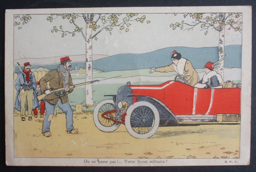 Ww1 french comic man - comic,
