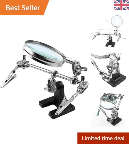 Magnifying glass stand - glass, with