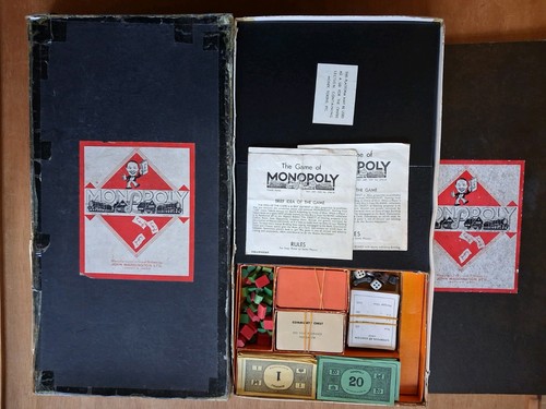 Complete 1936 monopoly game - 1936,