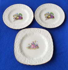 3 Alfred Meakin Embossed