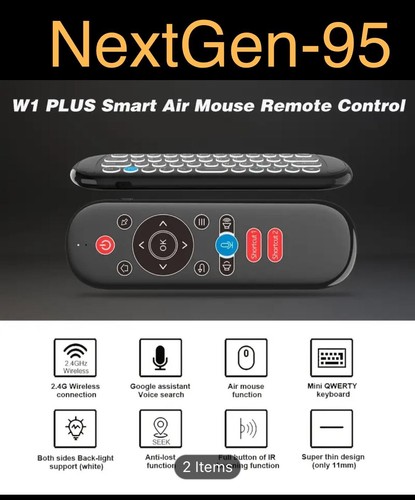 Wireless air mouse - air, remote
