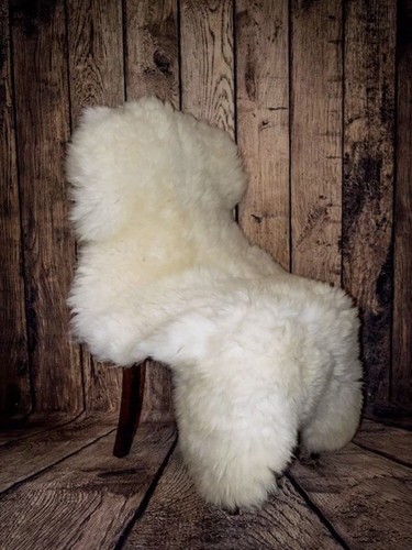 Sheepskin rug 100 natural - rug,