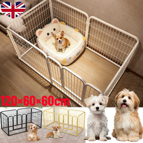 Metal dog playpen foldable - metal,