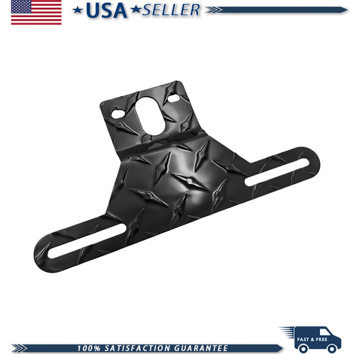 Trailer license plate bracket - license,